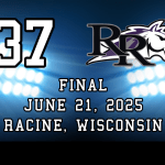 Racine Raiders 37, River City Roughriders 7